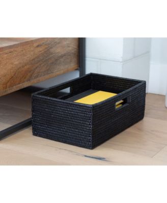 Rectangular Shelf basket with Side handles