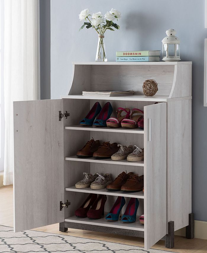 Furniture of America Leven 4Shelves Shoe Macy's