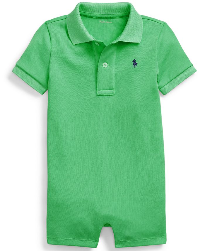 Polo Ralph Lauren Ralph Lauren Baby Boys Cotton Interlock Polo Shortall