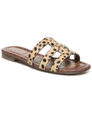 Sam edelman bettie sales logo slide sandals