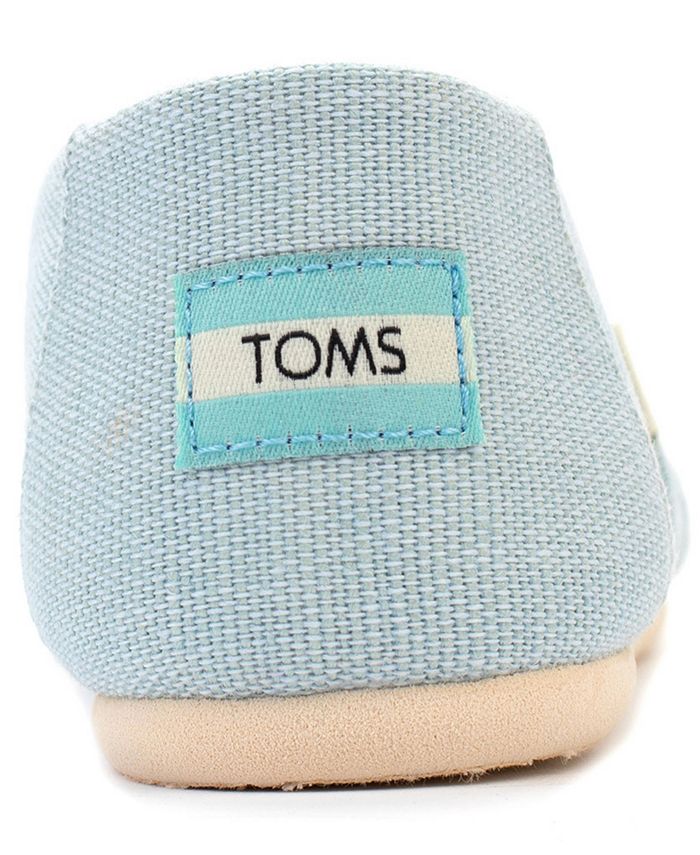 toms women's alpargata slip on flats