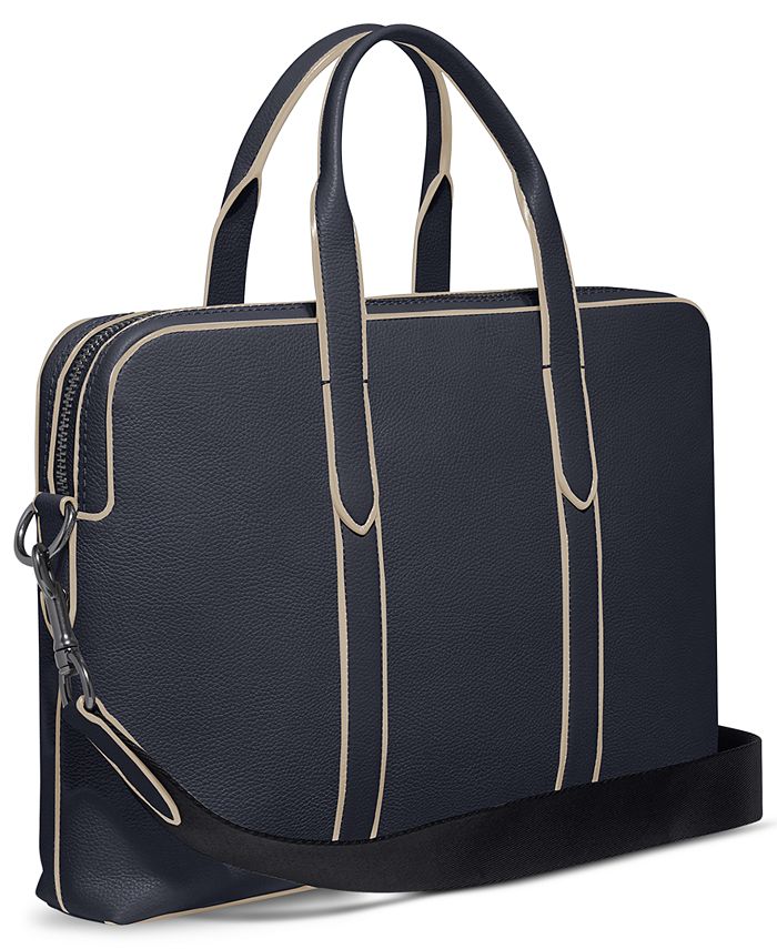 COACH Men's Metropolitan Soft Pebble Leather Briefcase Macy's