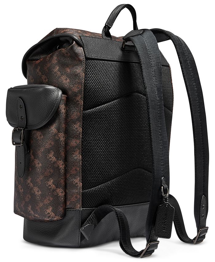COACH Men's Hitch Signature Backpack Macy's