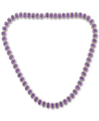 amethyst collar necklace