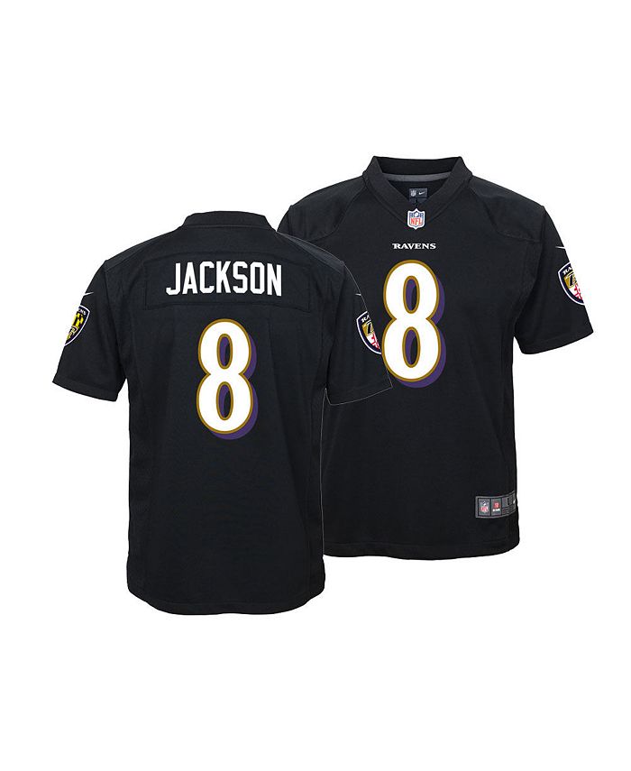 Nike Lamar Jackson Baltimore Ravens Game Jersey, Big Boys (8-20) - Macy's