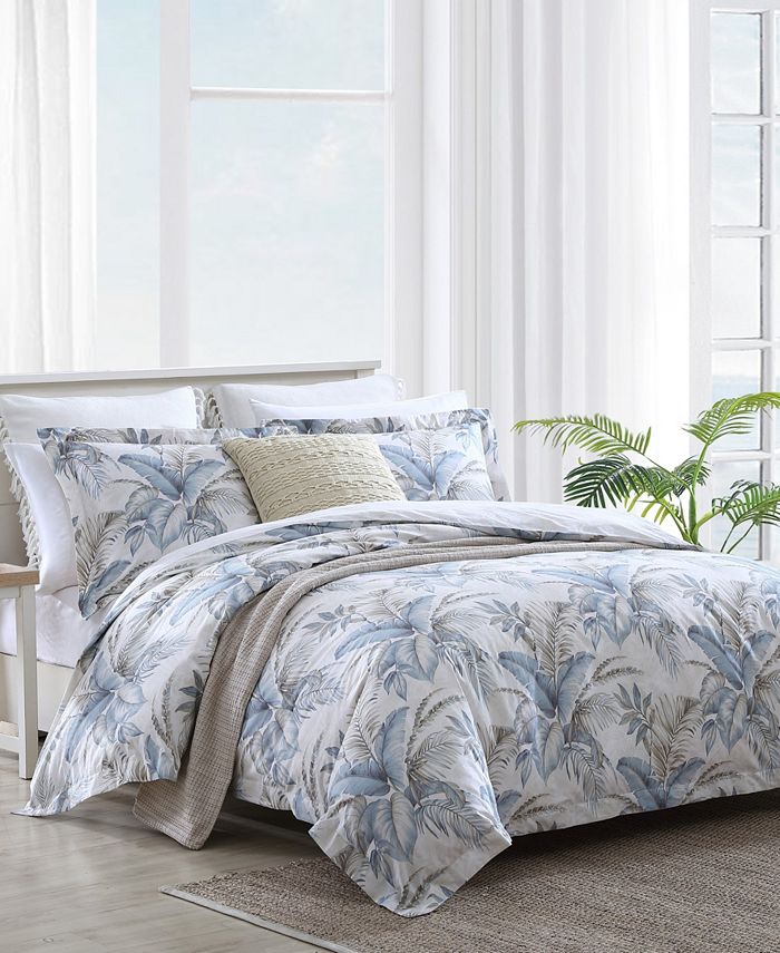 Tommy Bahama Home Tommy Bahama Bakers Bluff Reversible 3 Piece Comforter Set, Queen Macy's
