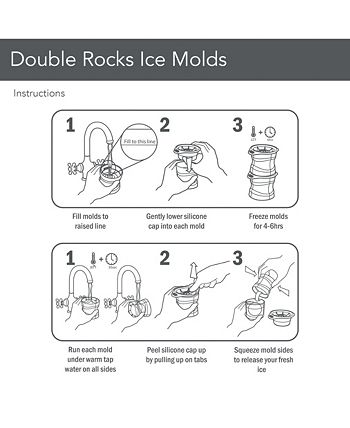 Tovolo Double Rocks Ice Mold ( Set of 2 )