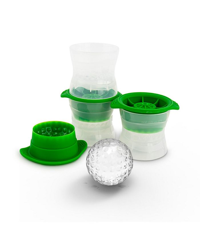 Tovolo - Set of 3 Golf Ball Ice Molds