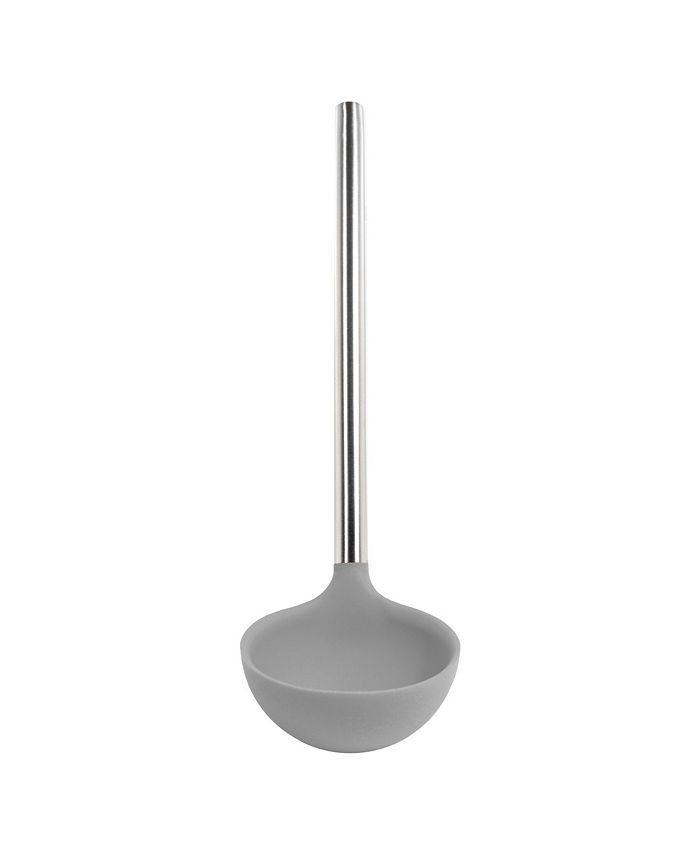 Tovolo - Silicone Ladle With Stainless Steel Handle, Deep Spoon With Reinforced Nylon Core, Perfect Kitchen Utensil for Soup, Stew, Sauce & Punch
