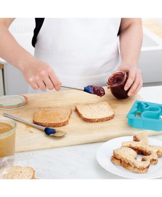 Flex-Core Stainless Steel Handled Mini Spatula & Spoonula Set