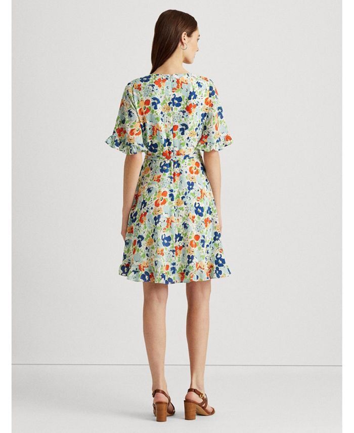 petite floral gown