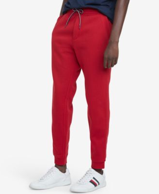 red jogging pants mens