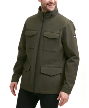 Tommy Hilfiger Men's Regular-Fit Field Jacket with Zip-Out Hood