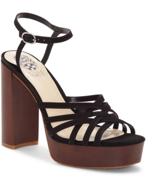 Vince Camuto Women's Larriss Woven Platform Sandals Women's Shoes