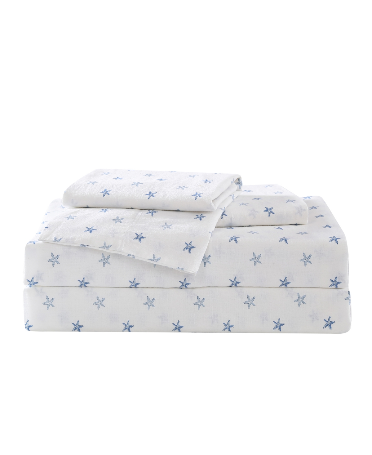 Tommy Bahama Home Washed Cotton 4-pc. Sheet Set, King In Ocean Blue