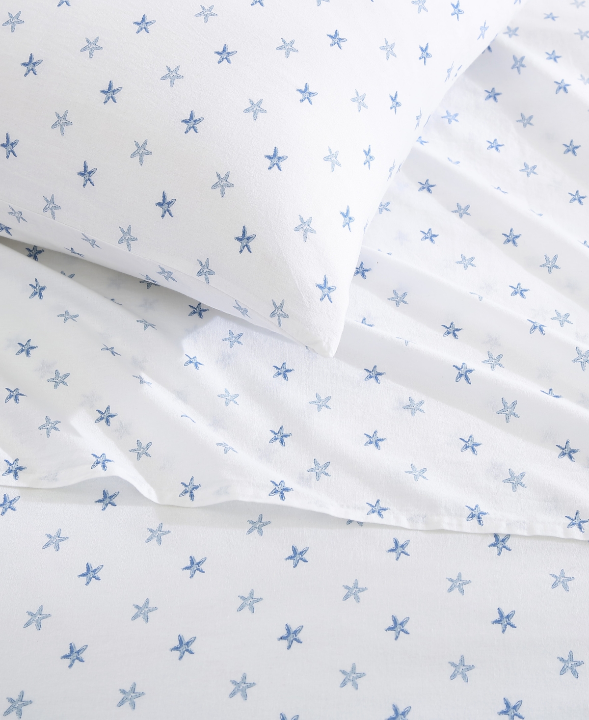 Tommy Bahama Home Washed Cotton 4-pc. Sheet Set, King In Ocean Blue