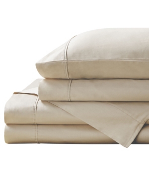 Zorlu Usa Viscose From Bamboo Sheet Set, Queen In Taupe