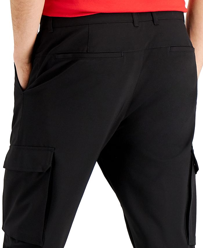 boss cuffed joggers