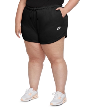 NIKE PLUS SIZE WOMEN'S ESSENTIAL FRENCH TERRY SHORTS