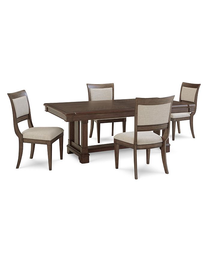 Furniture Stafford 5 Pc. Dining Set (Dining Table & 4 Side Chairs