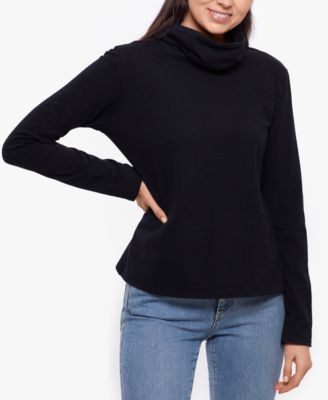 BAM by Betsy & Adam - Long-Sleeve Top & Attached Face Mask
