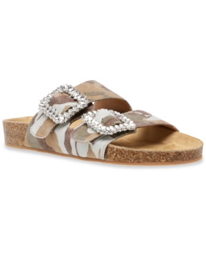 Steven New York Somers Gemstone Footbed Sandals