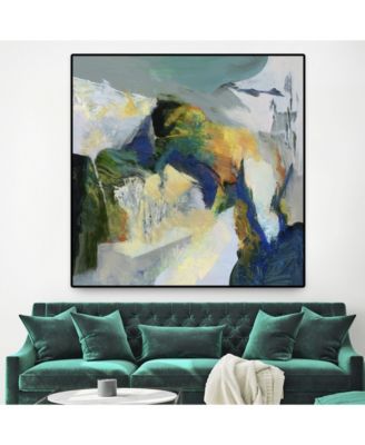 Giant Art Iceberg Oversized Framed Canvas, 45" x 45"
