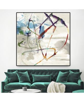 Playful Intent II Oversized Framed Canvas, 45" x 45"