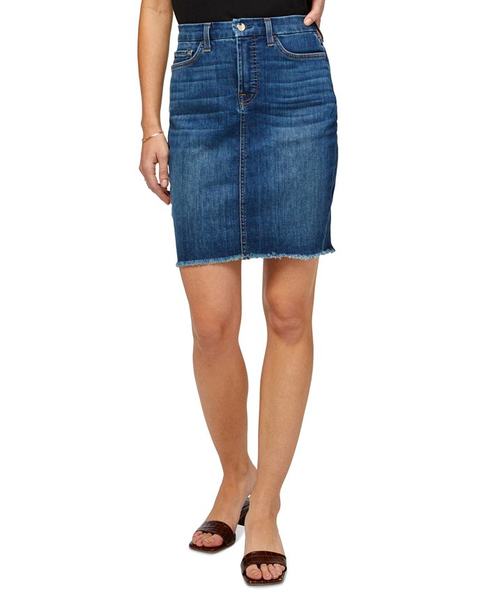 Denim pencil skirts macy's hot sale