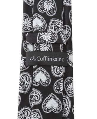 Cufflinks Inc. Men's Paisley Heart Tie
