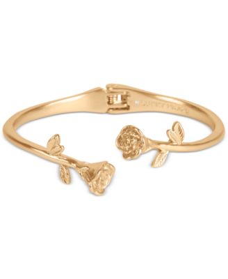 Lucky Brand - Gold-Tone Rose Cuff Bracelet