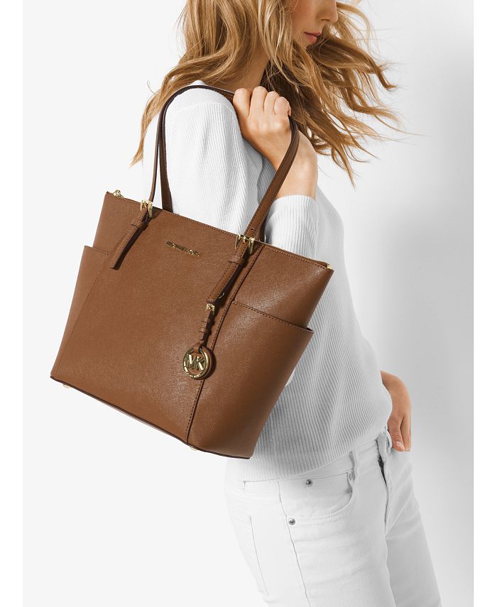 mk tote bag with zipper
