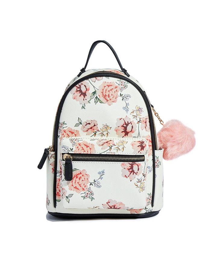LIKE DREAMS Vintage Rose Vegan Leather Backpack - Macy's