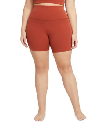 nike yoga shorts plus size