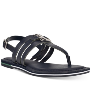 Tommy Hilfiger Women's Sherlie Strappy Thong Sandals Women's Shoes