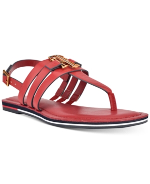 Tommy Hilfiger Women's Sherlie Strappy Thong Sandals Women's Shoes