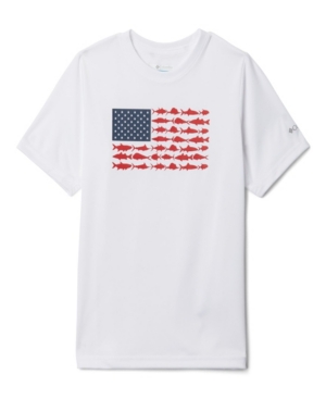 Columbia Big Boys Pfg Fanatic Short Sleeve T-shirt