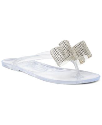 Imperialisme høg Forud type INC International Concepts Madena Bow Jelly Sandals, Created for Macy's &  Reviews - Sandals - Shoes - Macy's