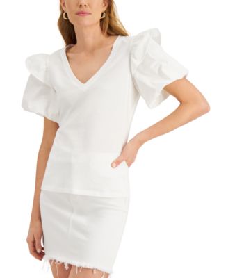 macy's black dressy tops
