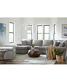Zaniel Fabric Sectional Collection, Created for Macy's