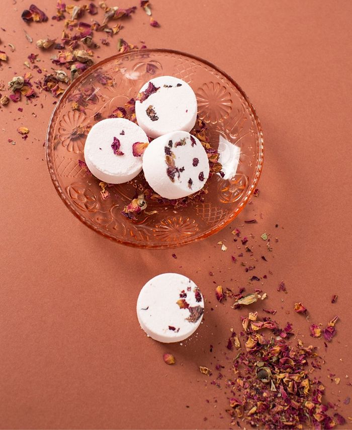 Sanctuary Beauty + Bath Thulisa Naturals Balance Rose Shower Steamers