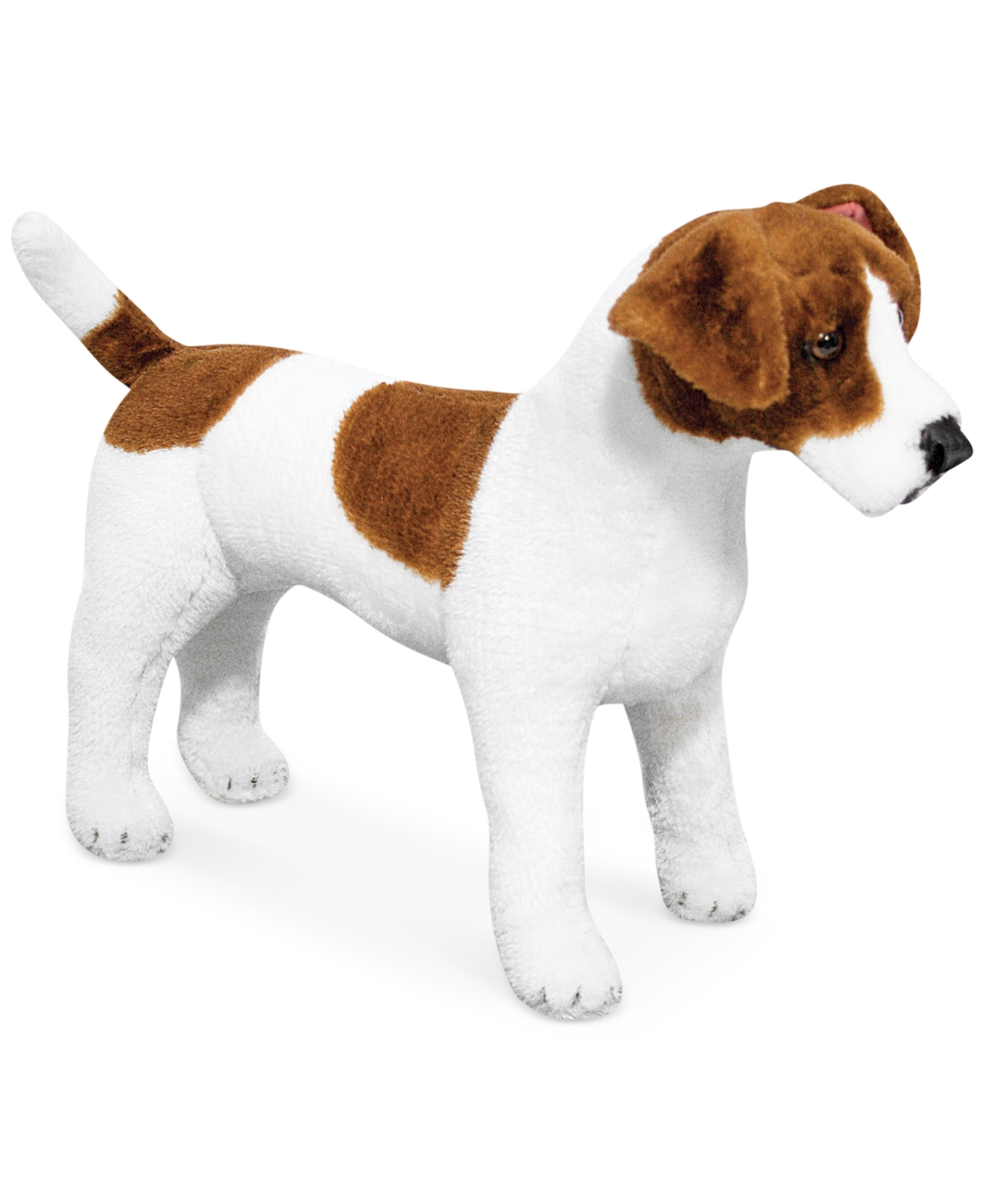 Melissa & Doug Kids' Plush Jack Russell Terrier Stuffed Toy In Multi