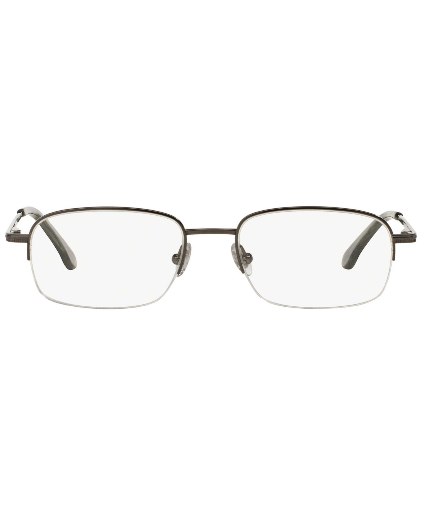 Мужские очки Brooks Brothers Man Pillow Titanium BB 487T Eyeglasses, цвет: Тёмный графитовый металлик — фото 2
