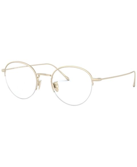 Мужские очки Giorgio Armani Man Round Titanium AR5098T Eyeglasses, цвет: Золотой