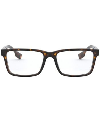 Burberry BE2320 Men's Rectangle Eyeglasses & Reviews - Eyeglasses by ...