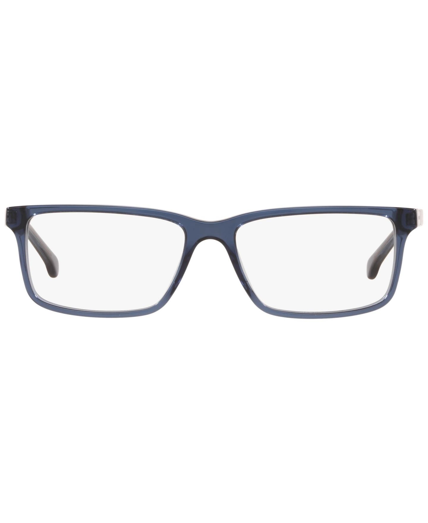 Мужские очки Brooks Brothers Man Rectangle Plastic BB2019 Eyeglasses, цвет: Синий — фото 2