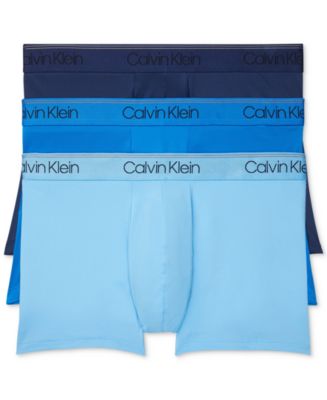 Calvin Klein Underwear LOW RISE TRUNK 3 PACK - Pants -  silver/pink/blue/blue 