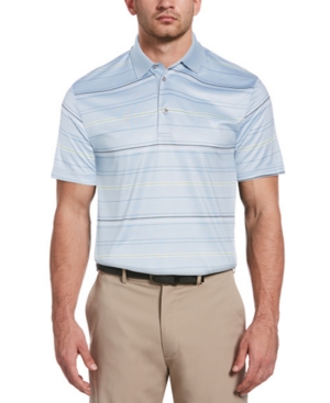 Pga Tour Men's Striped Polo Shirt