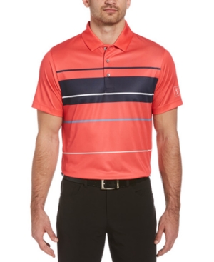 Pga Tour Men's Printed Bold Block Polo Shirt