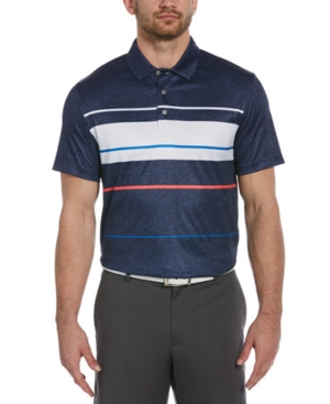 Pga Tour Men's Printed Bold Block Polo Shirt